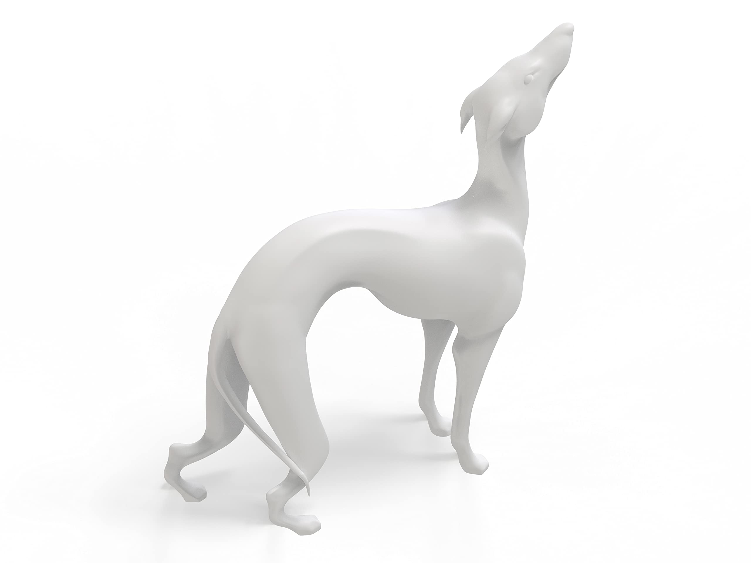Durable, flexible resin construction figurine
