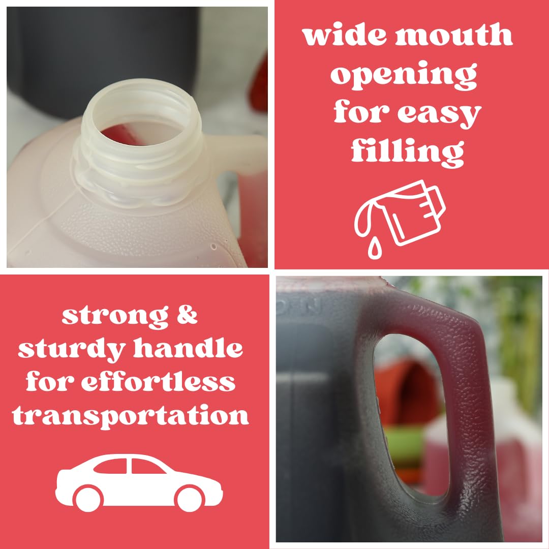 Food safe HDPE BPA free milk storage jugs
