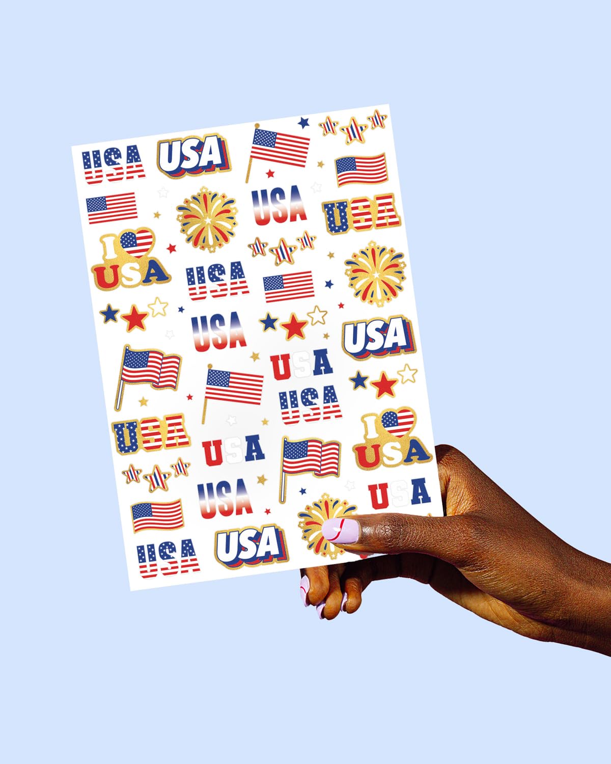 Patriotic party accessory for Memorial Day and Labor Day