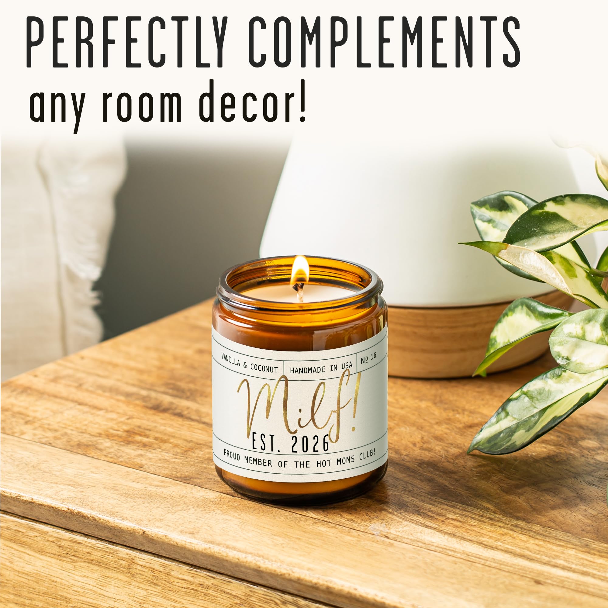 Push present candle for new moms and mothers