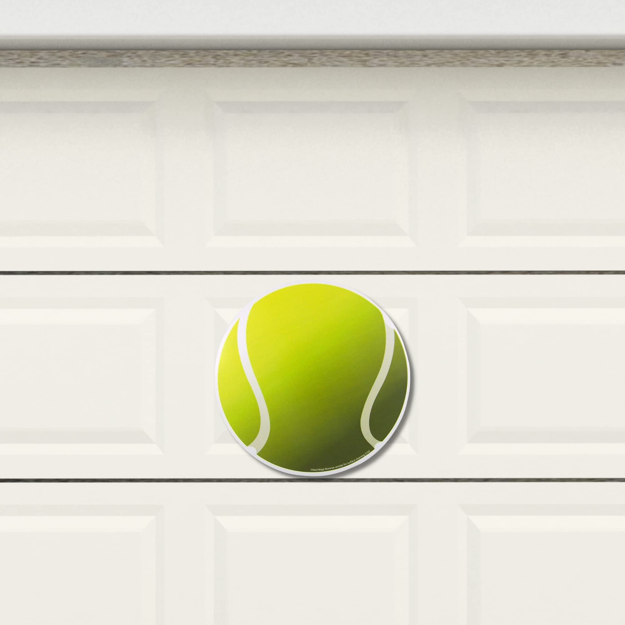 Dishwasher or refrigerator magnetic surface decal