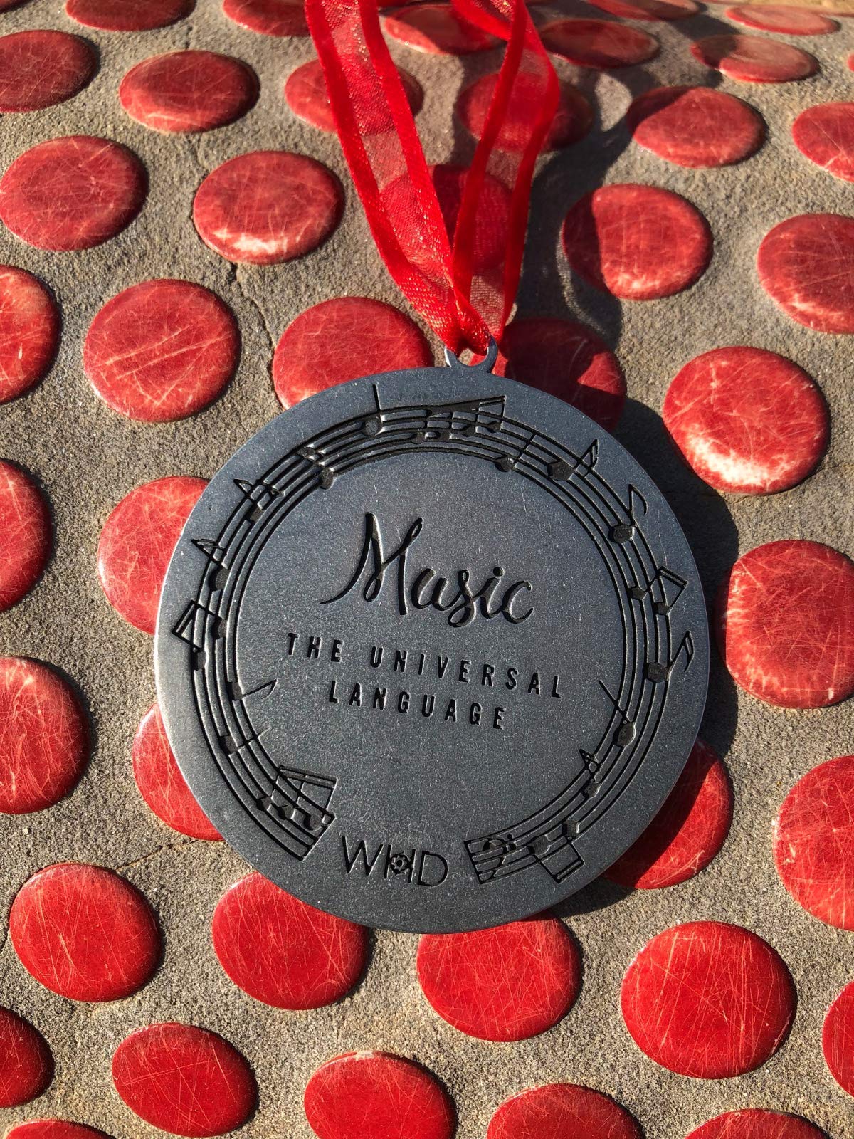 Holiday music ornament packaging and display