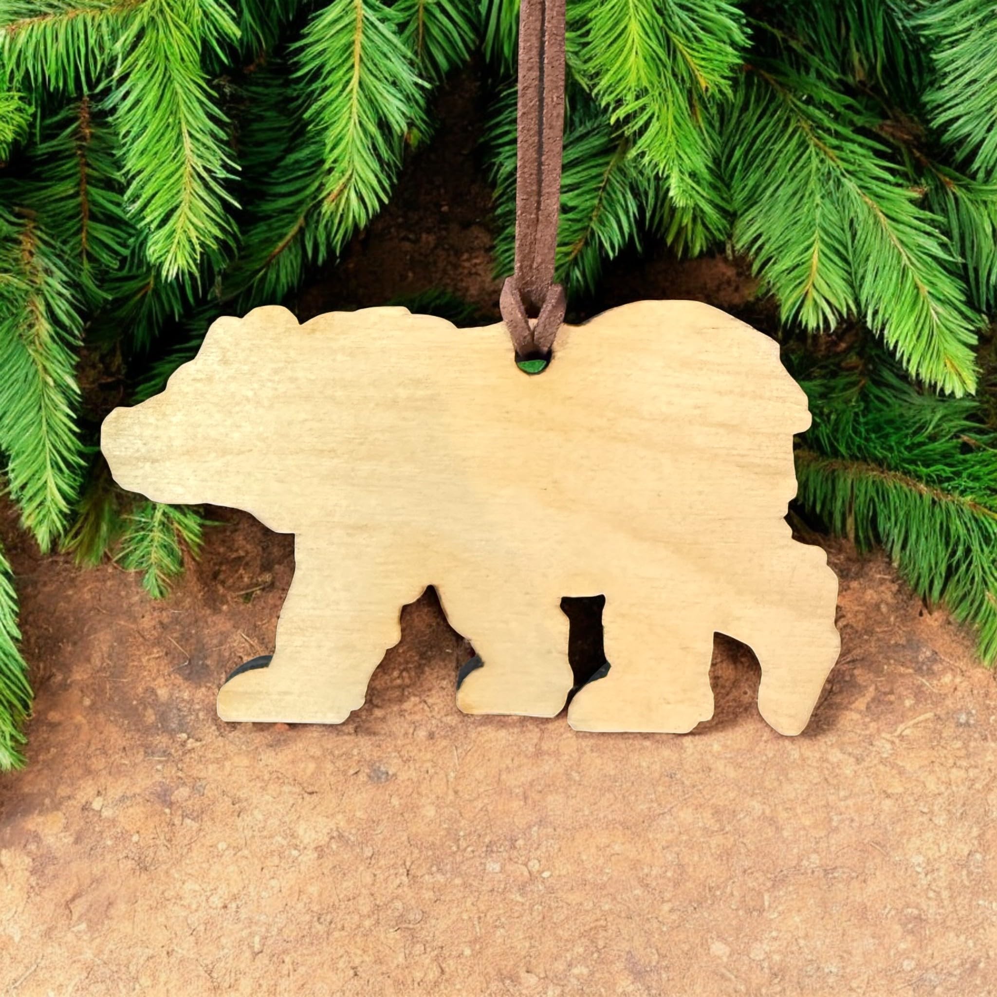 Includes burlap gift bag for ornament