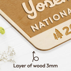 USA National Park gifts for travelers decorative hanging ornament