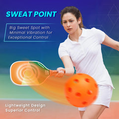 USAPA approved pickleball paddles close up