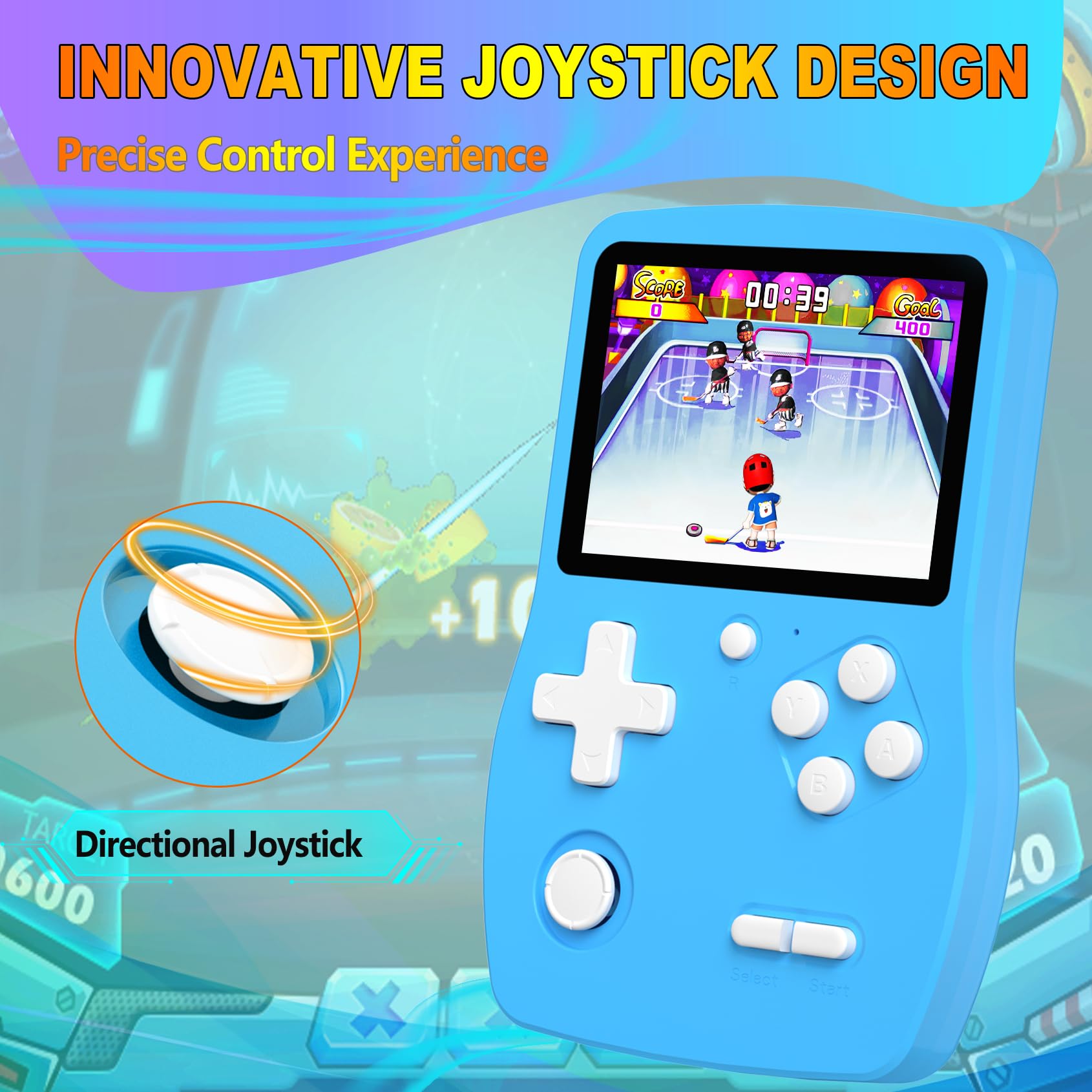 Colorful ergonomic handheld design for small hands