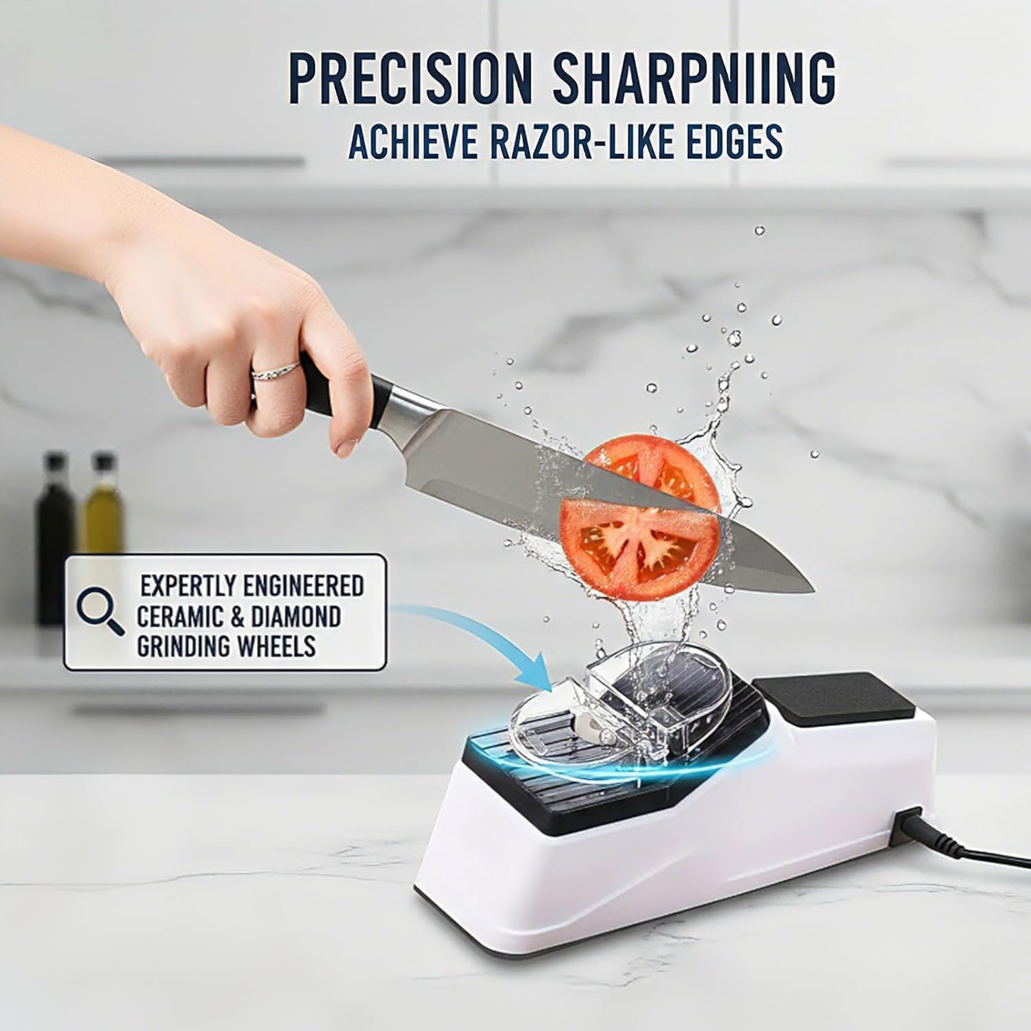 Besyner Sharp Pro usb powered sharpener with replacement grinding tools
