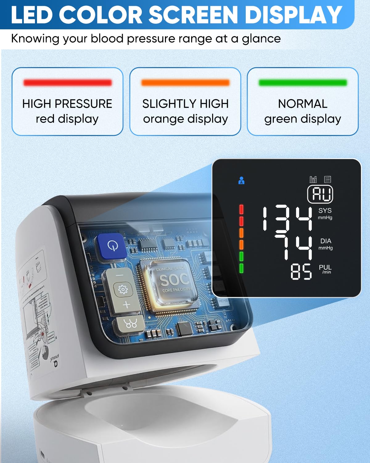 One-touch operation for easy use by adults and seniors