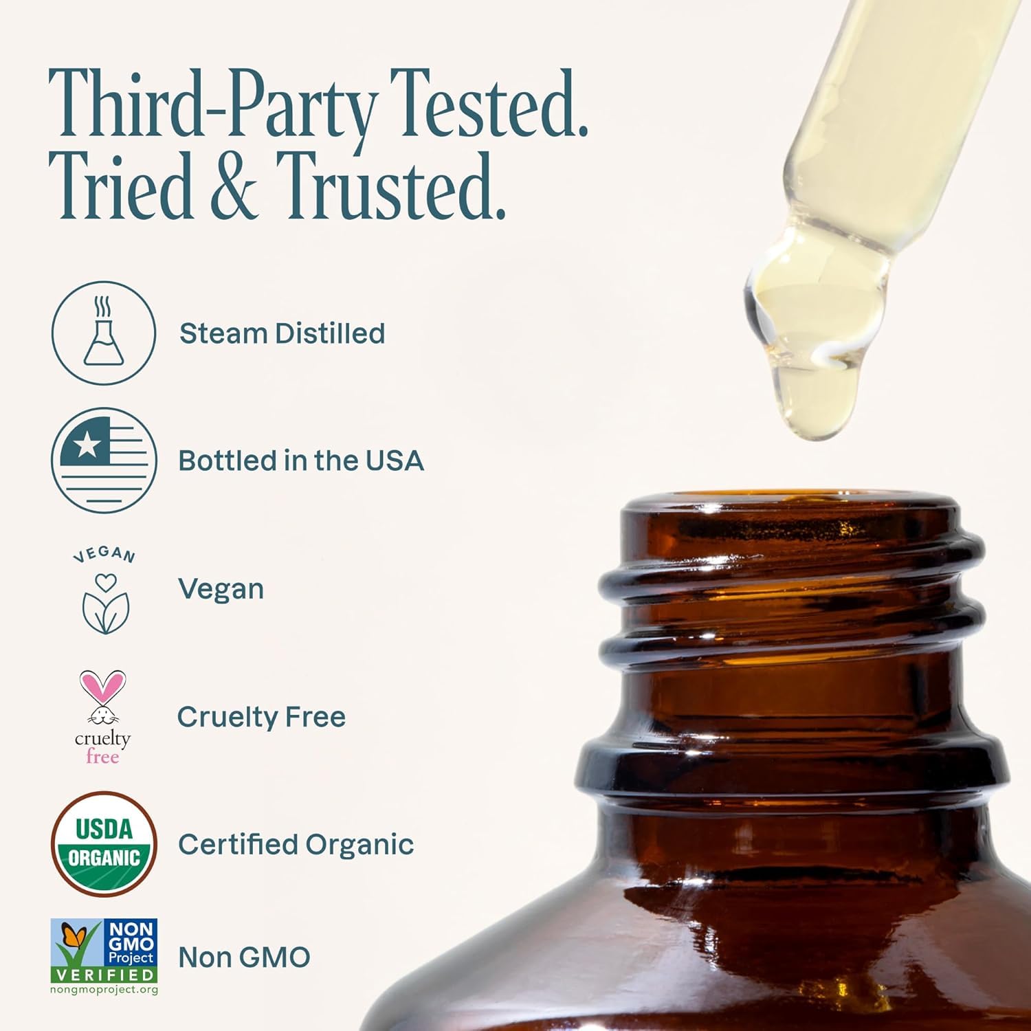 100 percent pure single-ingredient rosemary oil label