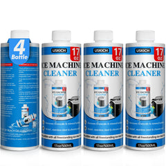 USKICH 4-pack ice machine cleaner bottles