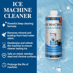 Nickel safe descaler for ice makers packaging