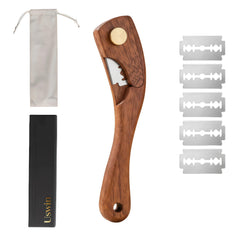 Uswin bread lamb dough scoring tool with wooden handle