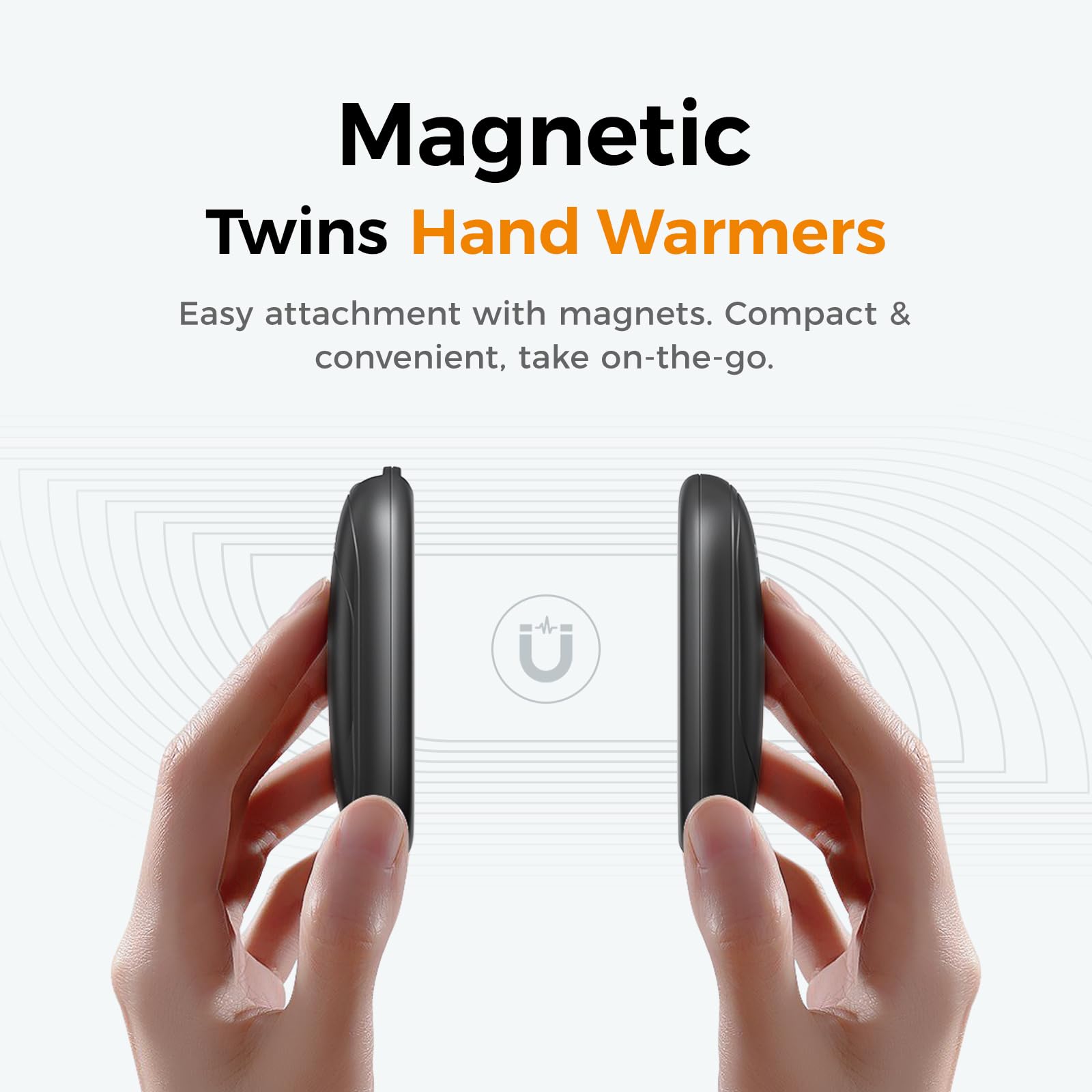 Ultra thin UT3 Lite hand warmer 0.72 inches thick 65 g