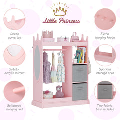 Three fabric bin drawers in UTEX armoire