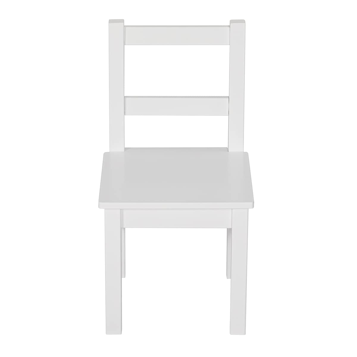 Set of 2 UTEX kids chairs designed for ages 3-8 in white