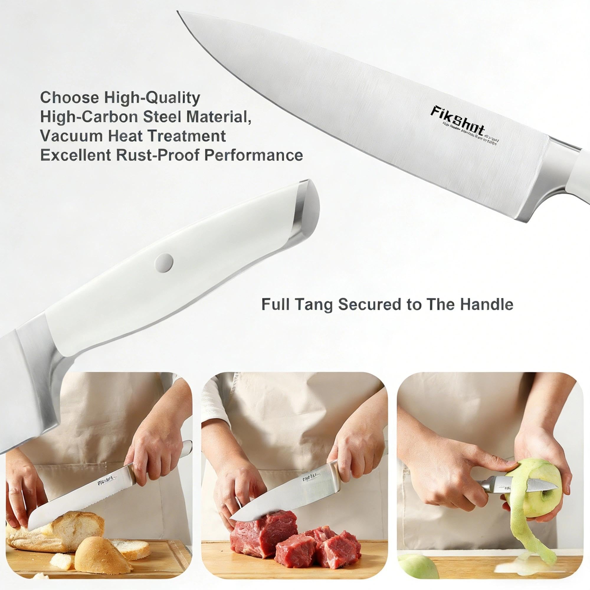 5 inch Utility Knife from Fikshot Knife Set