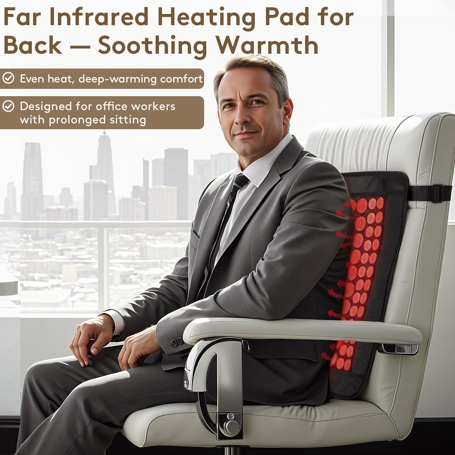 UTK jade and tourmaline stones heating pad