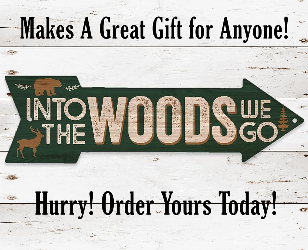 UV printed metal sign for outdoorsy gifts