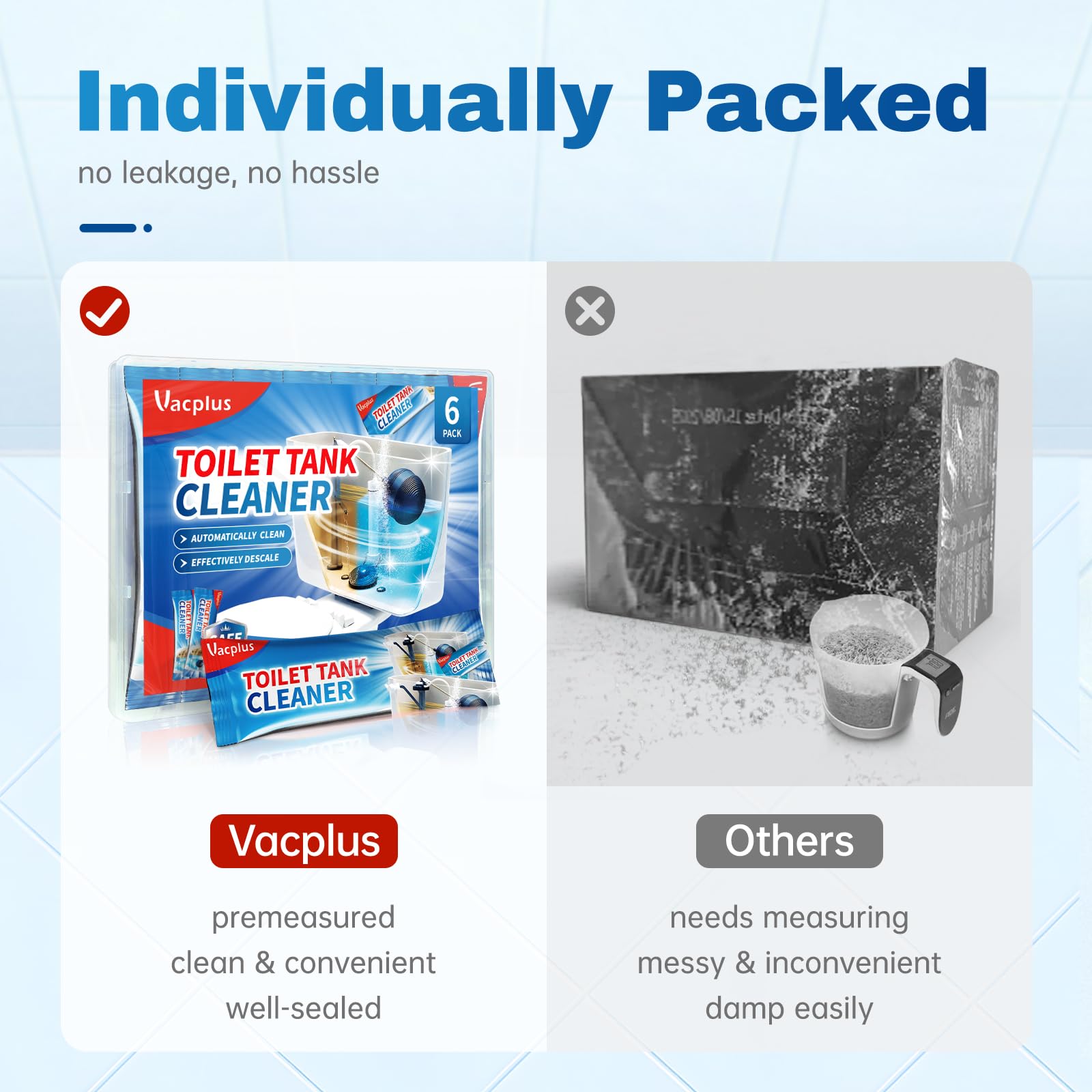 Vacplus automatic descaler tablets product image