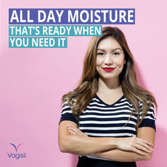 Vaginal moisturizer and lubricant Vagisil Prohydrate 8 Count packaging
