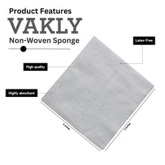 Vakly 4x4 inch gauze pads 4-ply soft absorbent