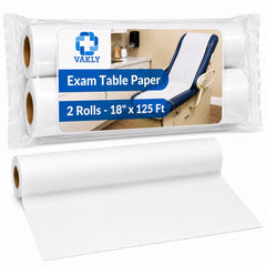 Vakly exam table paper roll 18 inch 125 ft packaging