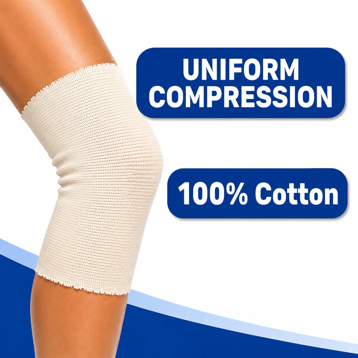 Stockinette bandage underlayer for casts and splints
