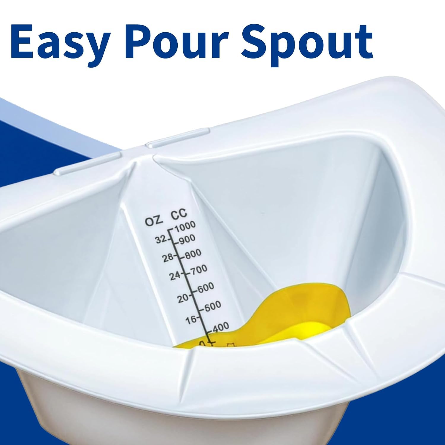 Vakly toilet hat style pan featuring built in pour spout