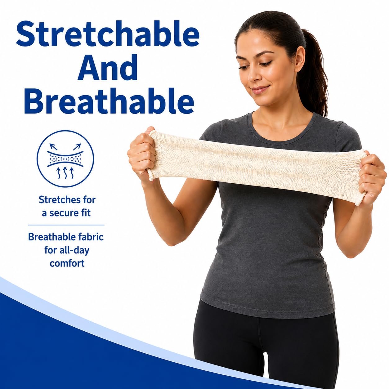 100 percent cotton tubular stockinette bandage by Vakly