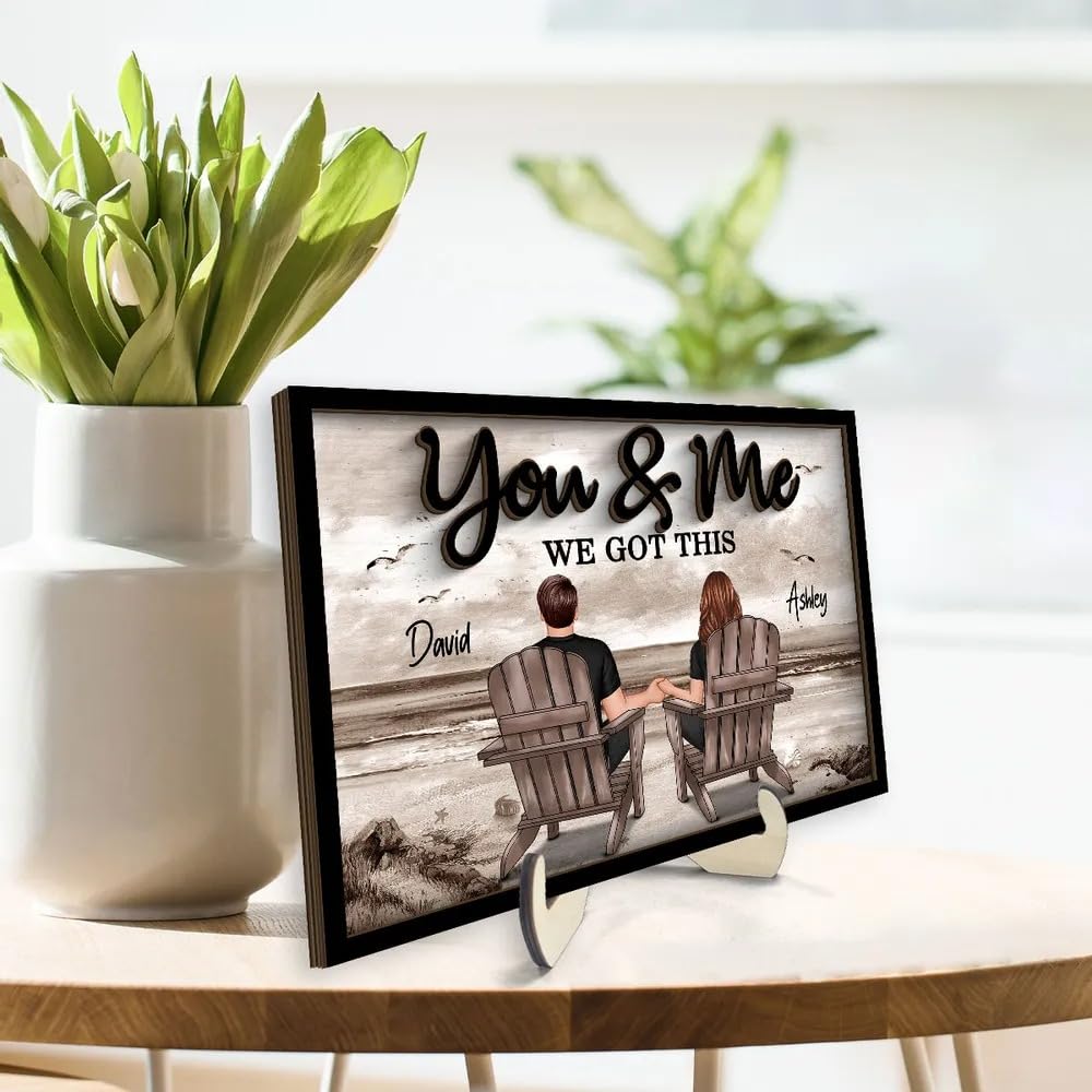 valentine gift plaque for couples
