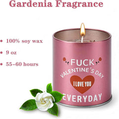 Lead-free cotton wick 9oz candle for clean burn