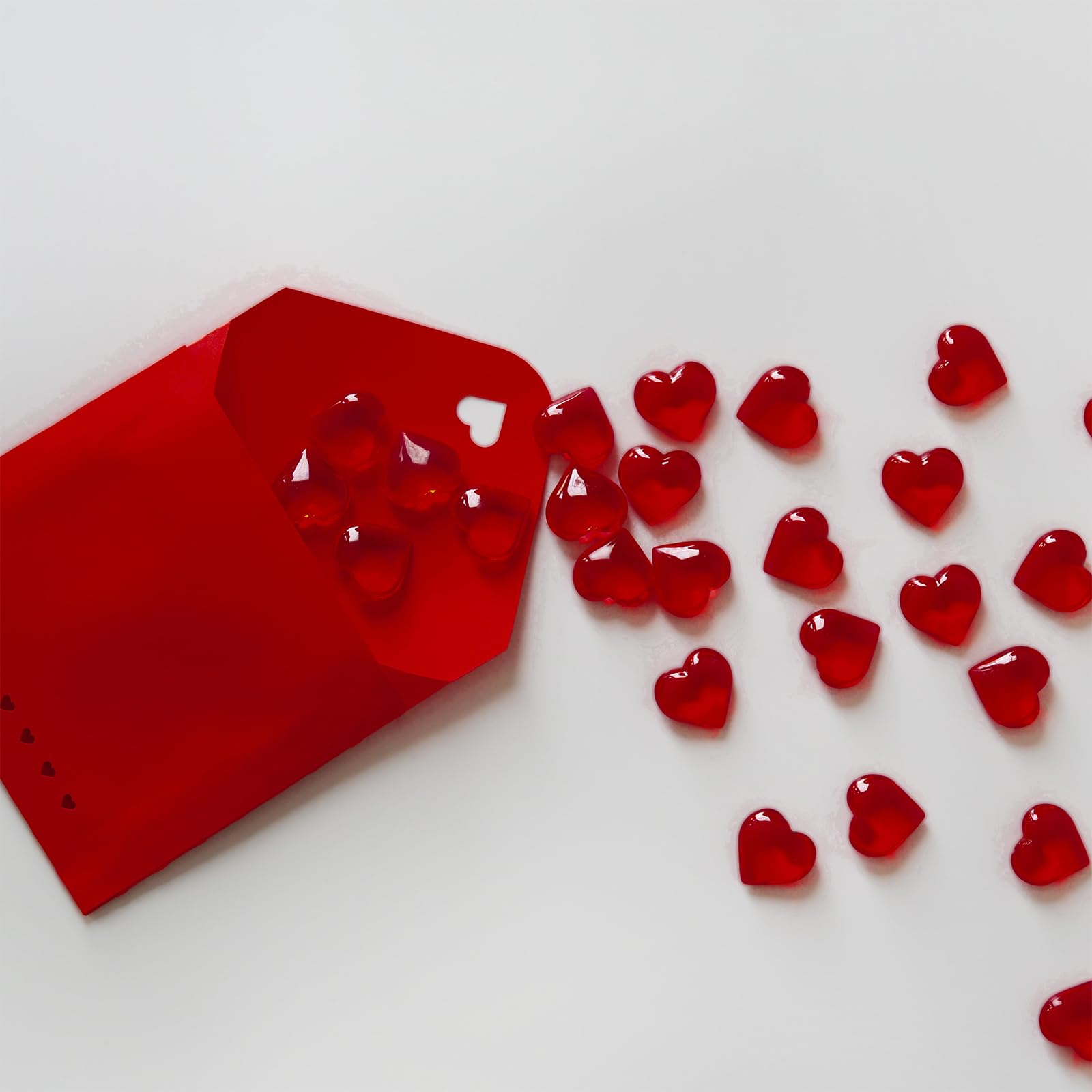 Valentine decor fillers for tables and party displays