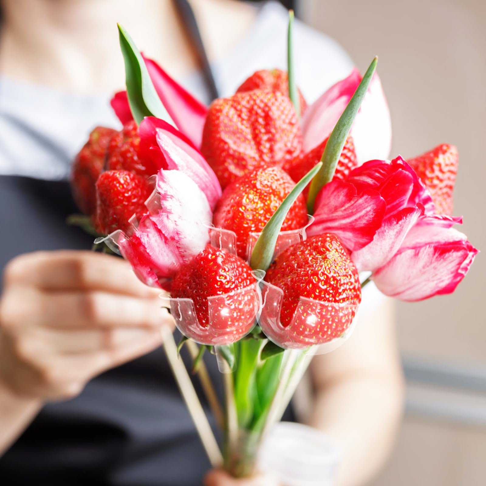 valentines day chocolate holder bouquet image