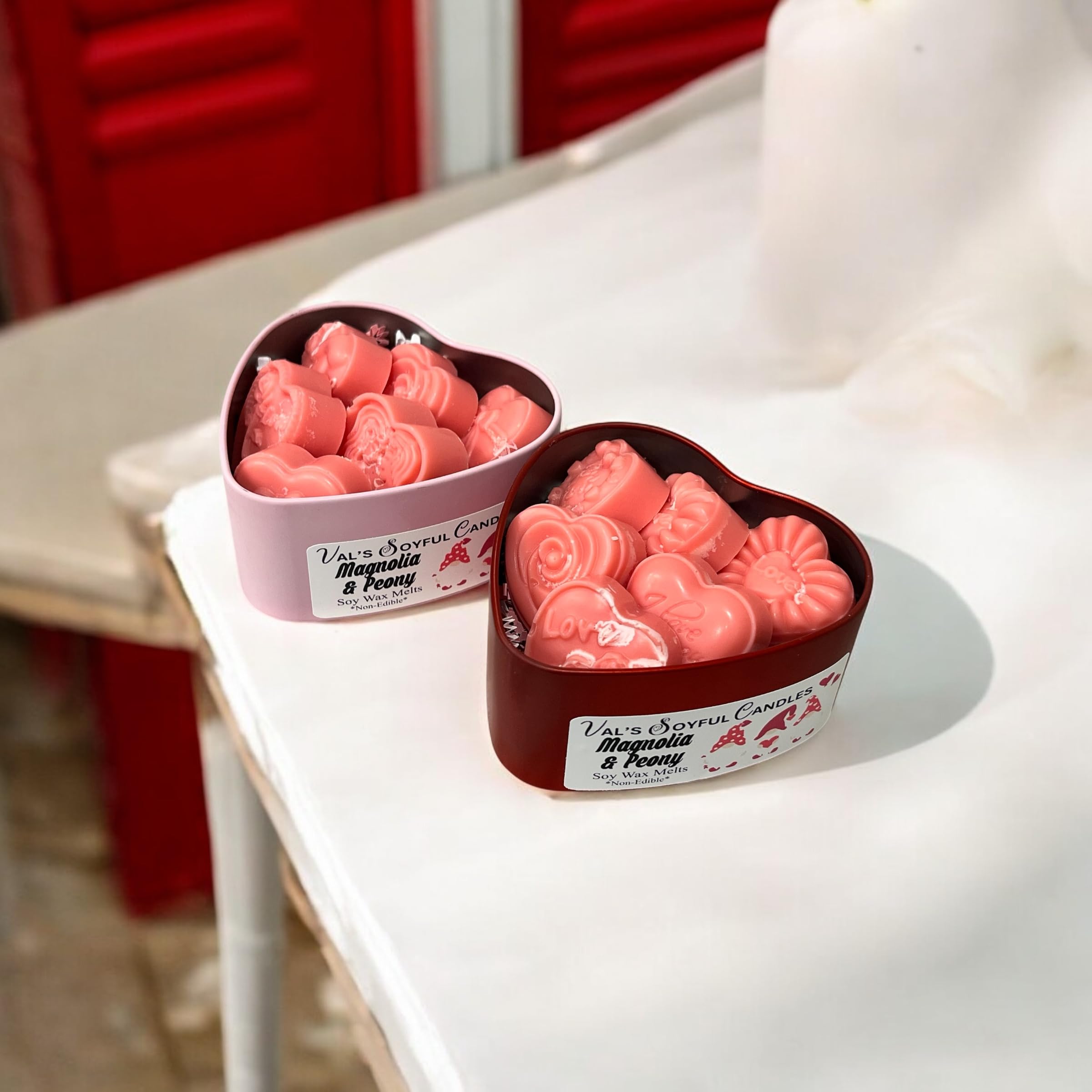 Melts compatible with standard wax warmers for fragrance