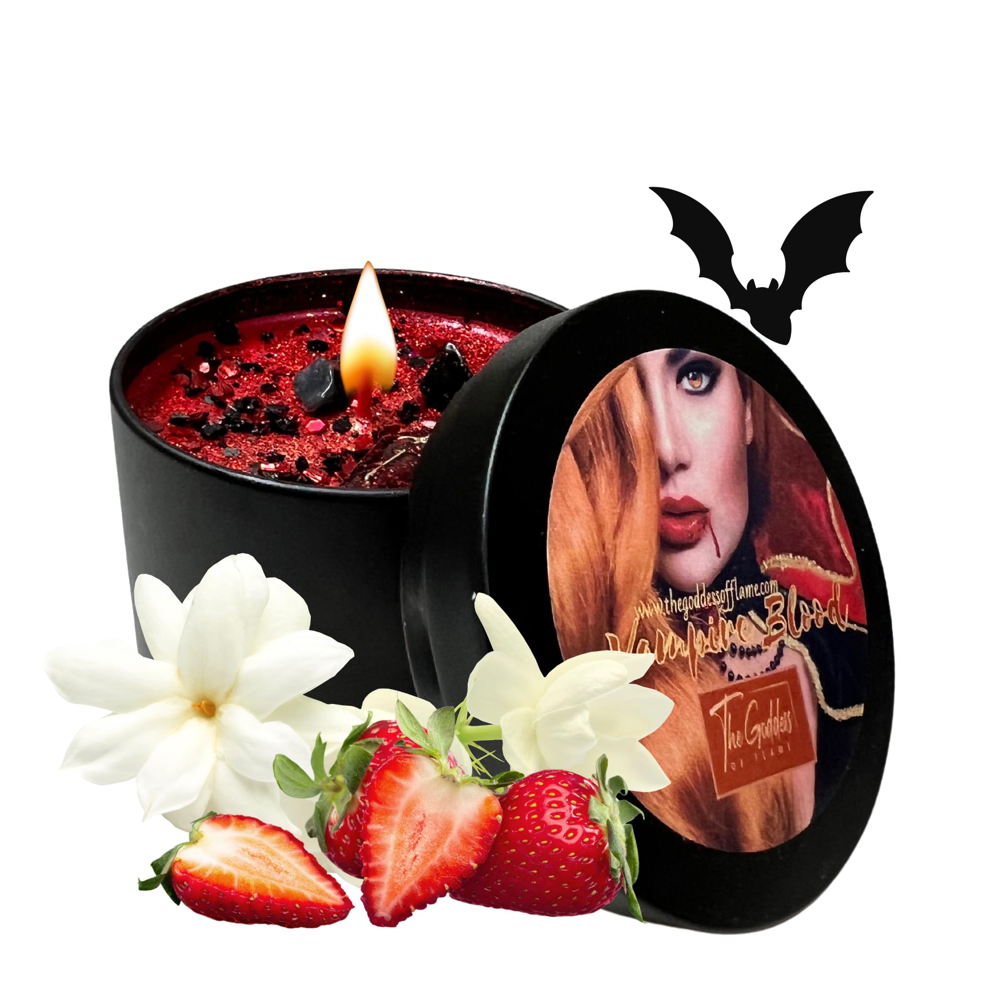 Vampire Blood Spell Candle 4oz packaging