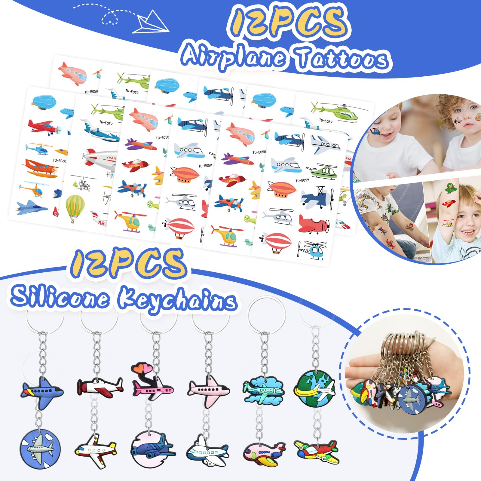 Silicone bracelets and keychains from VAMWOGO set