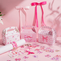 Pink bow hairclips 12 pcs from Vanblue set
