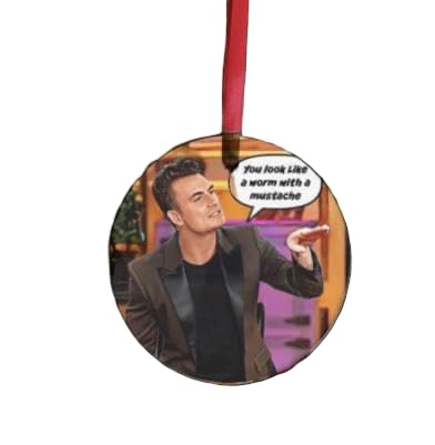 Vanderpump Rules Christmas Ornament size 2.75 inches for tree display