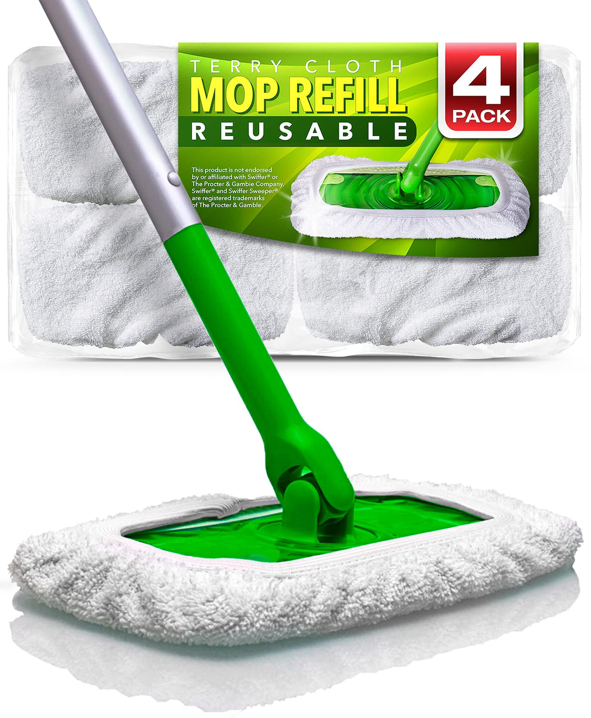 VanDuck mop pads for Swiffer Sweeper 4pack