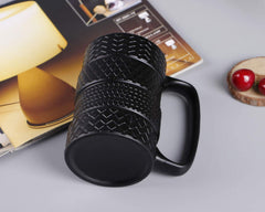 Car fans gift mug by VanEnjoy tyre design
