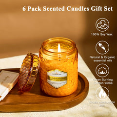 Vanilla Cake scented soy jar candle
