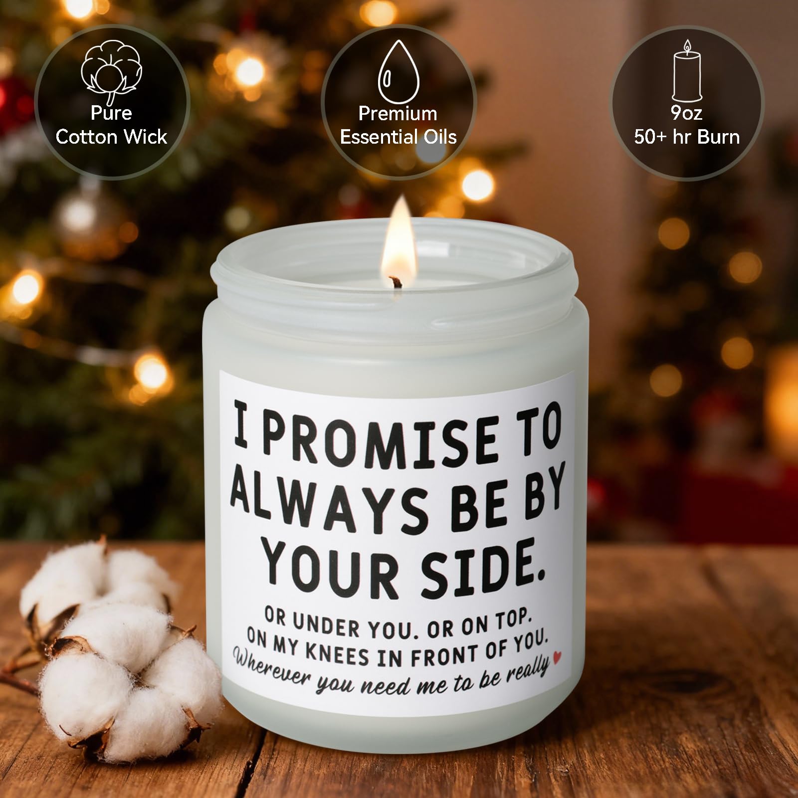 Vanilla and Lavender scented candle