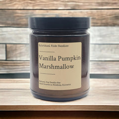 Vanilla Pumpkin Marshmallow Soy Candle 8oz jar product