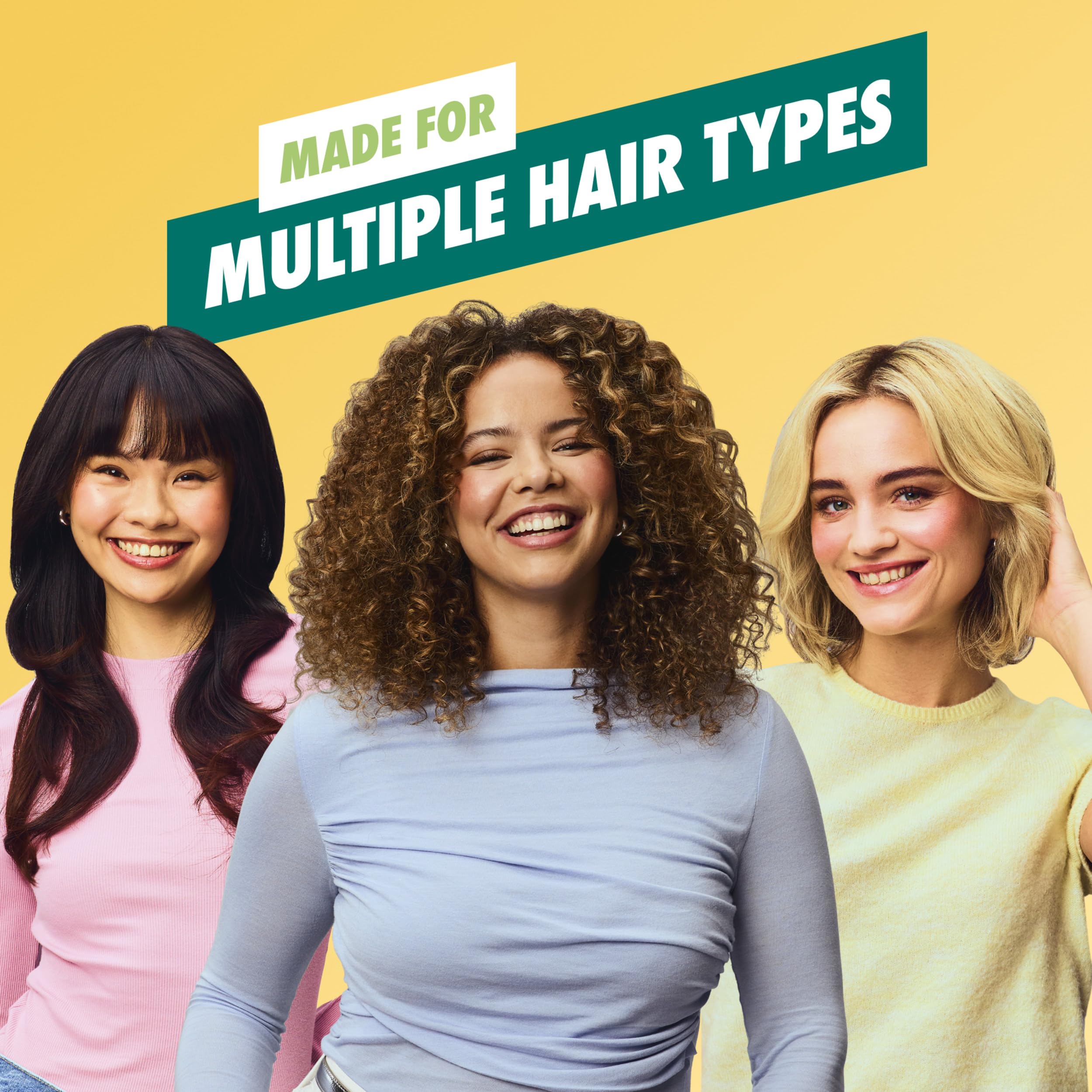 Refresh between washes for all hair types and colors
