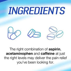 Vanquish Acetaminophen caplets close up