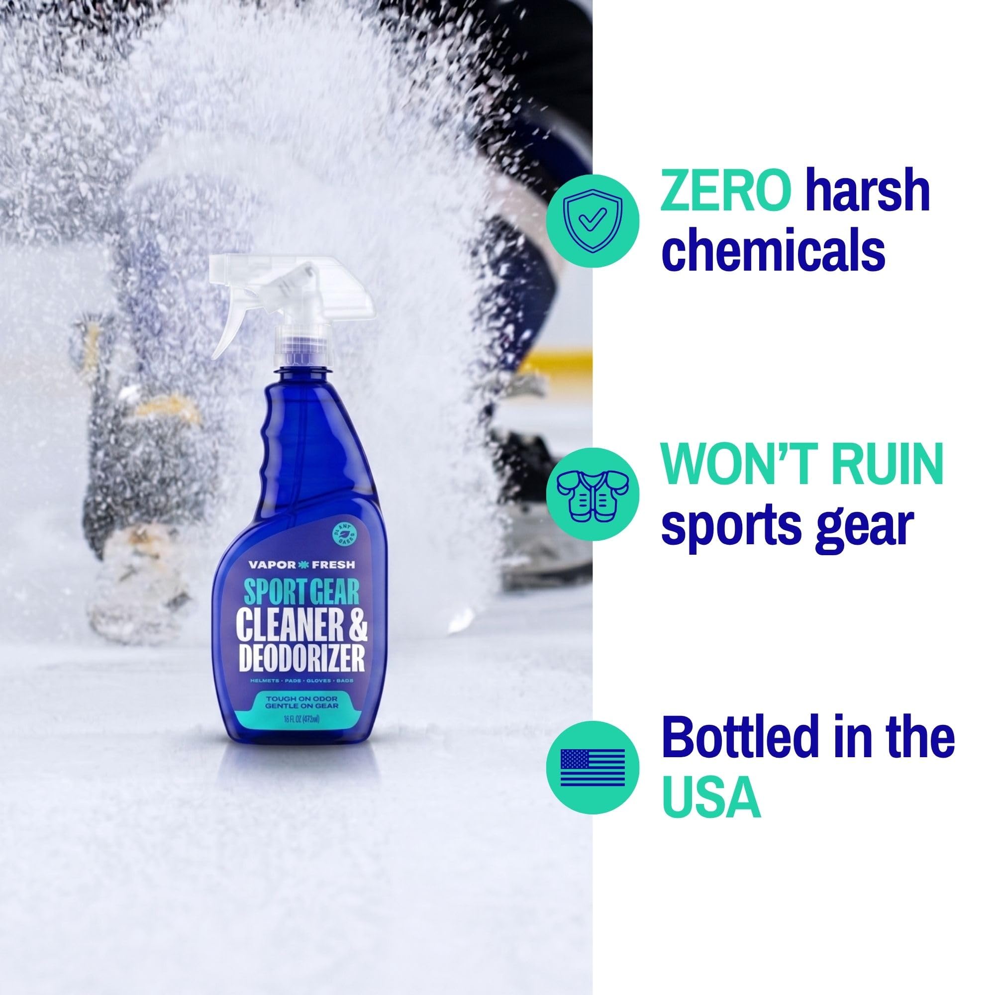 Essential oils powered formula in Vapor Fresh cleaner
