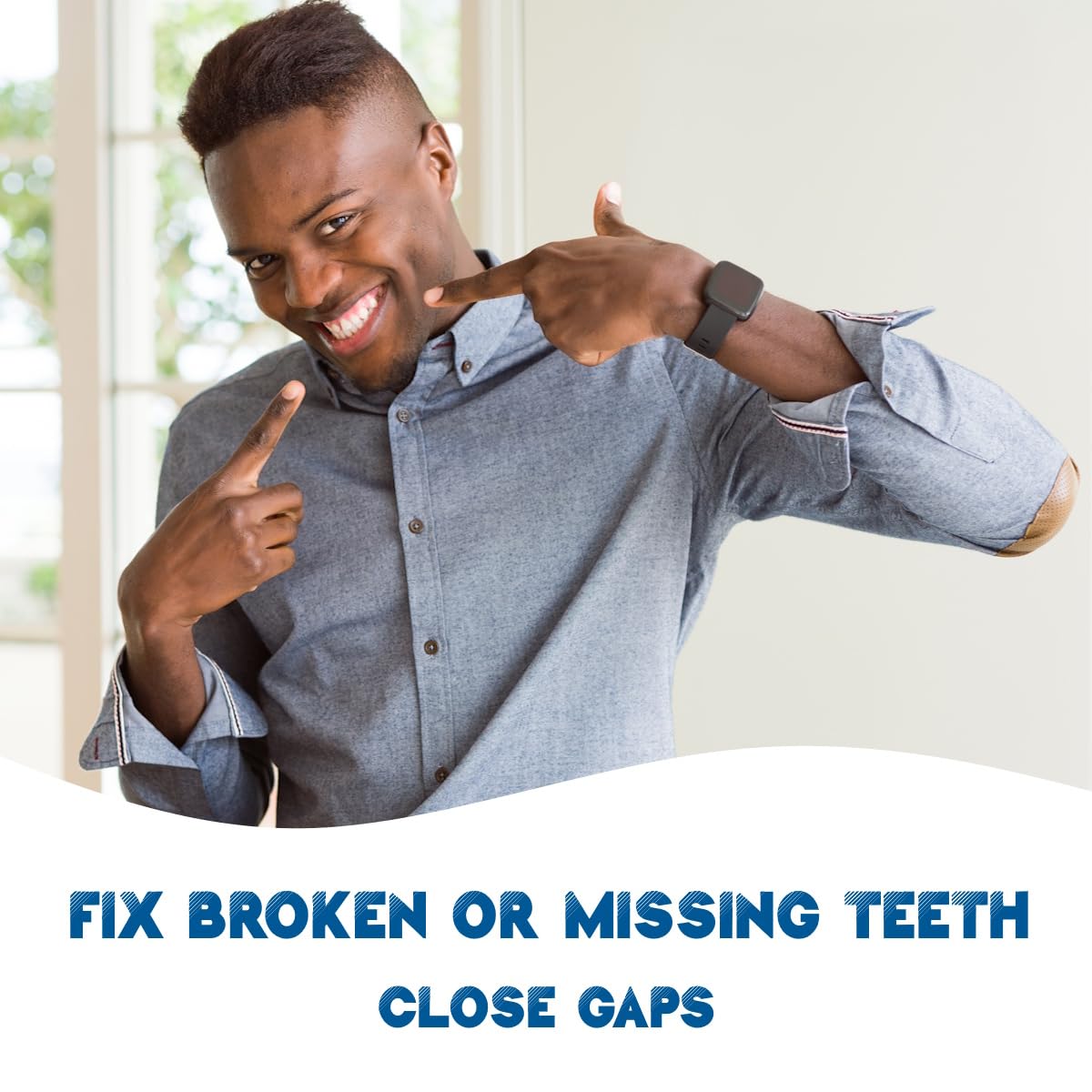 Brand new dental temporary crowns set