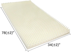Fragrance-free dye-free Vaunn Egg Crate Topper 79x35 packaging