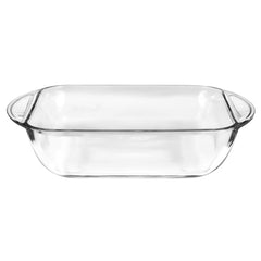 VBUOPES glass cake pan 8x8 tempered for oven use up to 425F