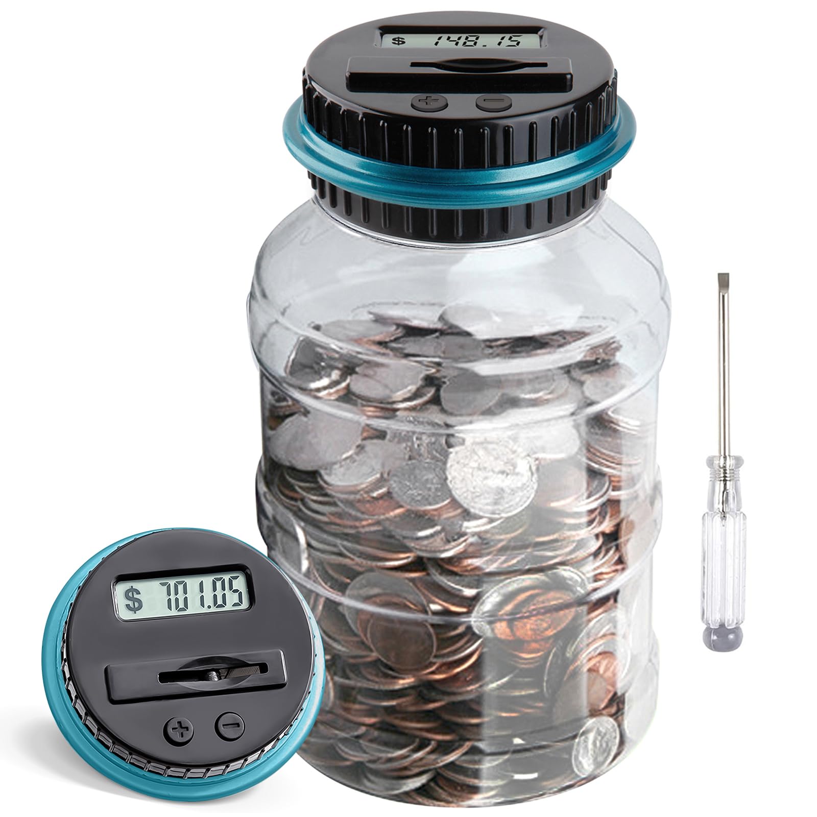 Vcertcpl digital coin counting bank product image